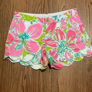 Lilly Pulitzer size 6 buttercup shorts